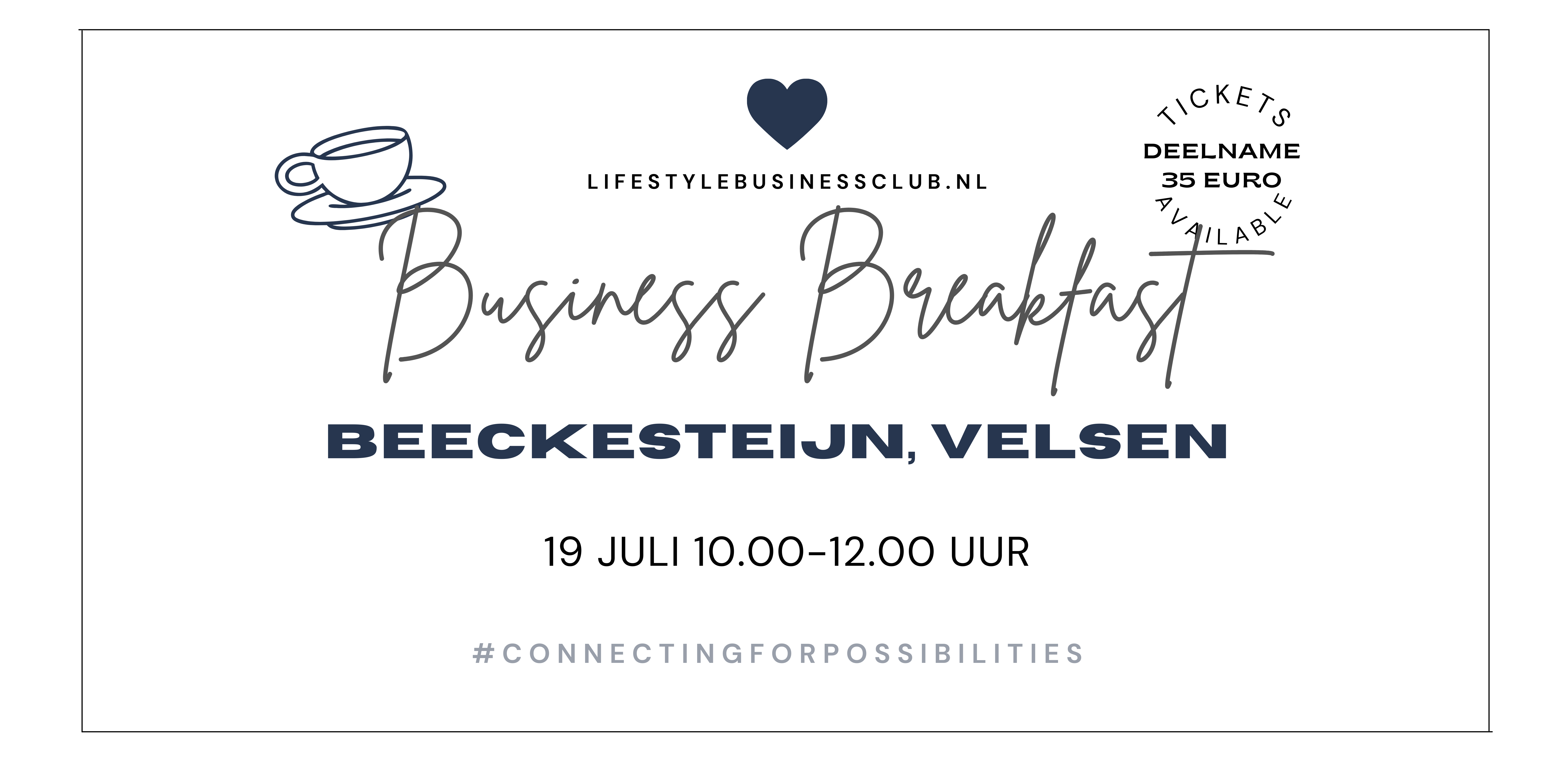 Lifestyle Business Breakfast Beeckesteijn