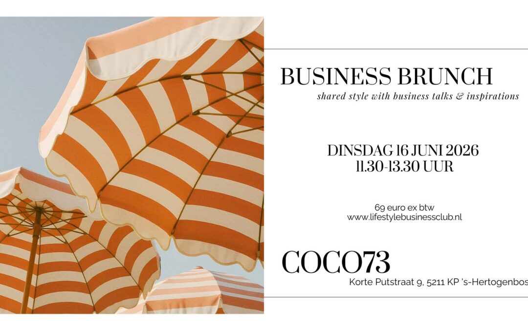 Business Netwerk Brunch CoCo73 Den Bosch